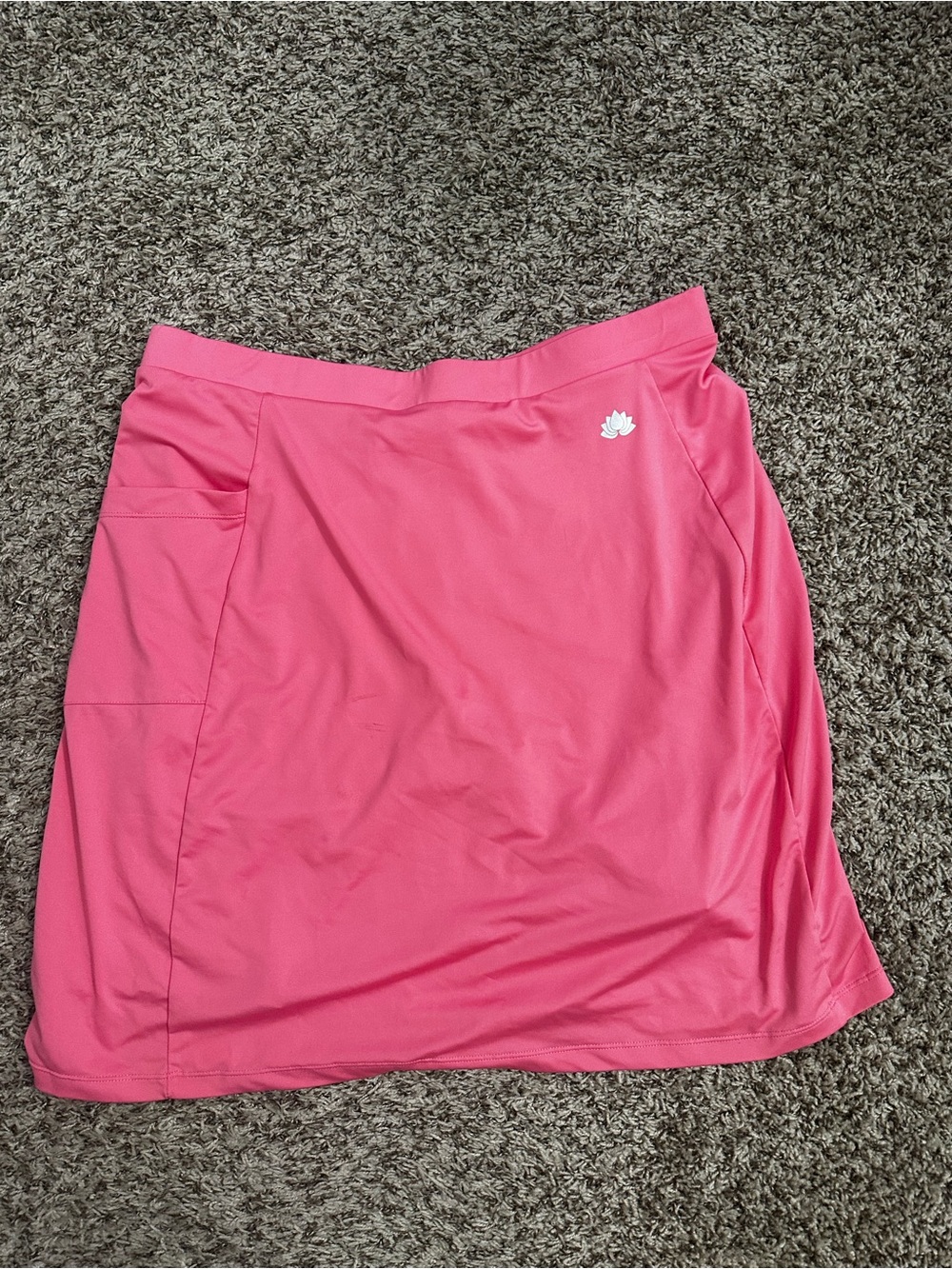 Bright Pink Active Mini Skirt with Pocket